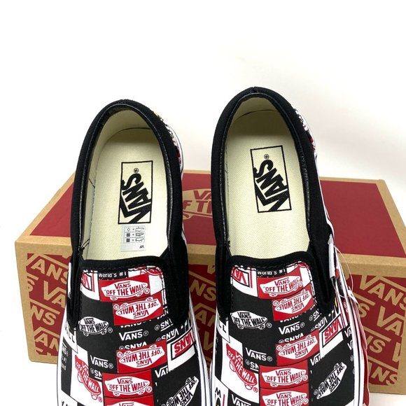 💖MEGA SALE💖Vans Classic Slip Label Mix Black   Casual Women  VN0A4BV3V9A - Picture 5 of 11